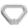 10pcs Silver Screw Nut 304 Stainless Steel Triangle Ring Nut