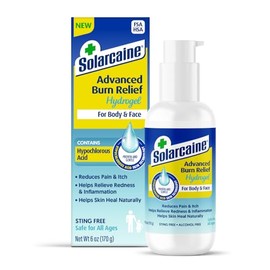 Solarcaine Cooling Hydrogel with Hypochlorous Acid, 6 oz