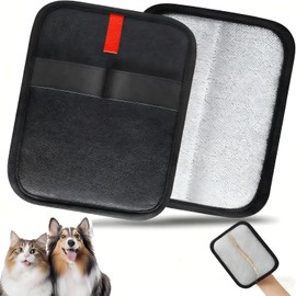 Airdminystion Pet Hair Removal Glove for Cats & Dogs, 2025 Newly Upgraded Five-Finger Electrostatic Pet Hair Gloves, Reusable Pet Hair Remover Tool for Couch, Clothing, Car Seat,Carpet