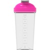 PROELITE PROELITE 700ml + 500ml Protein Shaker Bottle with Transparent