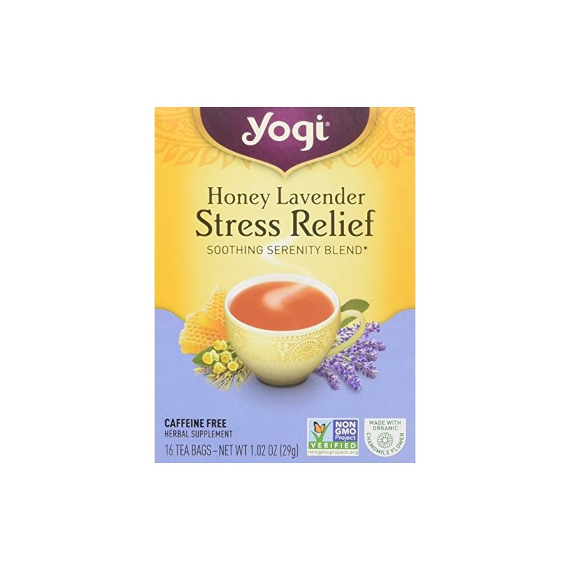 Yogi Tea - Honey Lavender Stress Relief Tea 16 bag