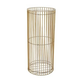 Versa Bamboo Metal Umbrella Stand 20 x 50 x 20 cm