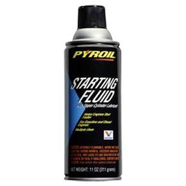 Pyroil 11OZ Starting Fluid (Pack of 12) - 8.28 pounds - Prevent Corrosion - Automotive
