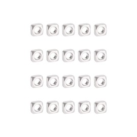 M4 Square Nuts - IMScrews 304 Stainless Steel Square Nuts - Durable Fasteners for Home Repairs and Professional Engineering Pack of 100