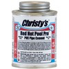 Christy's Red Hot Pool Pro PVC Cement - Medium Body,