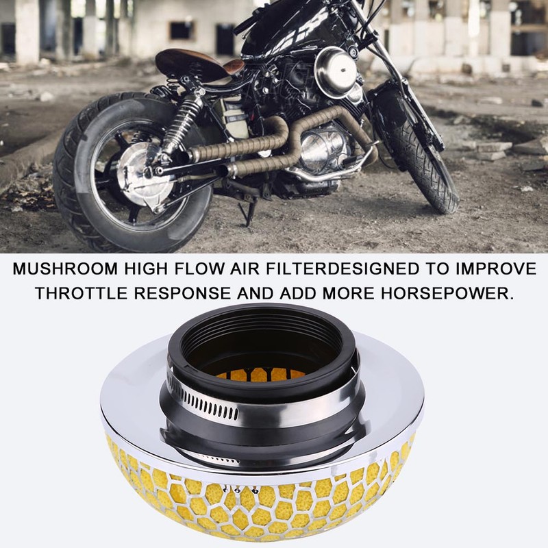 Car Air Intake Inlet Filter Cleaner Mushroom Foam Gauze High