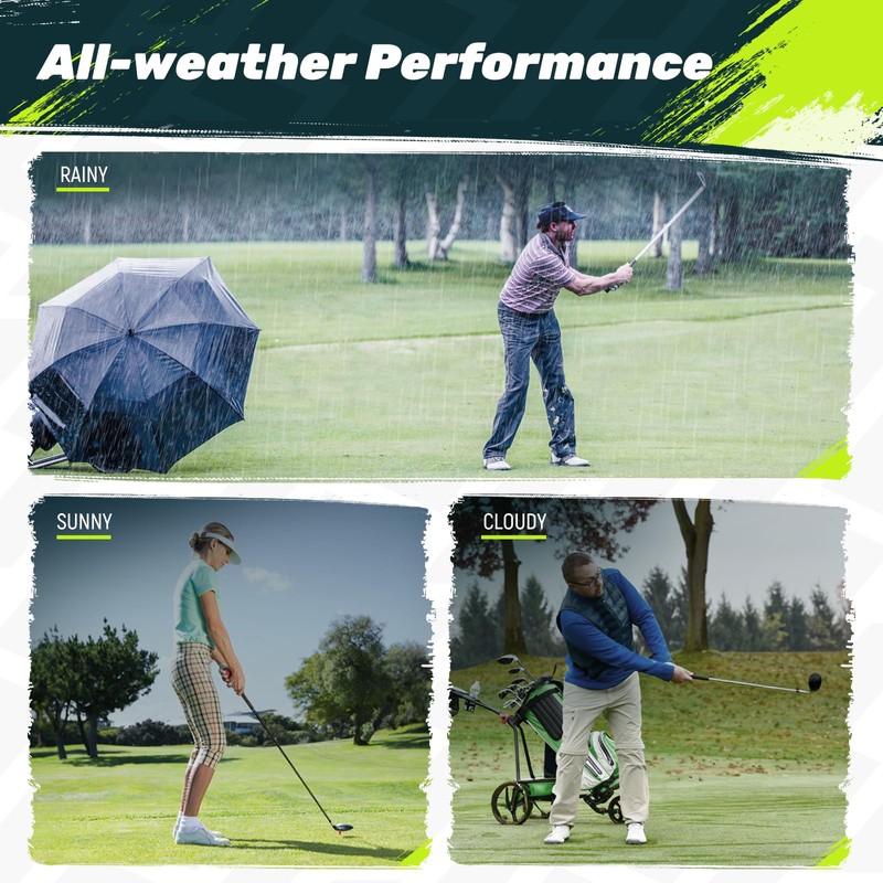 SAPLIZE High-performance Rubber Golf Grips 13 Pack, High Shock Absorption,