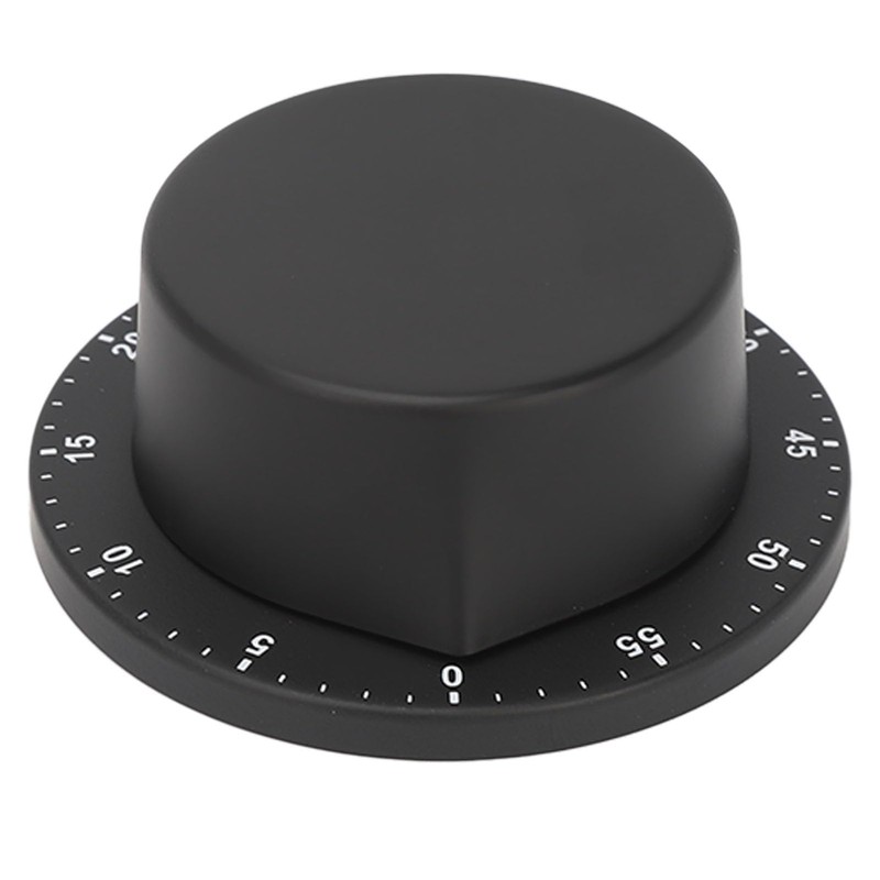 Mechanical Timer,Black Countdown Timer,Massage Fitness Sauna Studying Time Reminder,Kitchen Learning