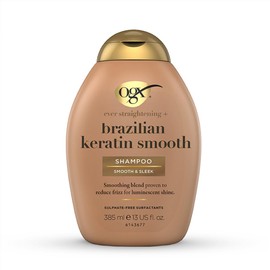 OGX, Shampoo Ever Straight Brazilian Keratin Therapy, Keratina Brasileña, 385