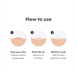 KORMESIC Original Acne Patch - Hydrocolloid Acne Pimple Patch for Covering Zits and Blemishes, Spot Stickers for Face and Skin (36 Count)