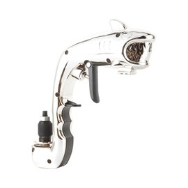 Champagne Sprayer Electroplated ABS Bottle Beer Spray Tool with Adjustable Caliber for Bar Wedding Birthday Club Party Silver