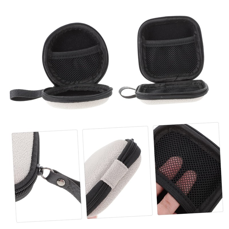 Gatuida 8pcs Earphone Storage Bag Headphone Case for Earbuds and