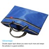 PATIKIL Waterproof Zipper File Bag, Documents Books Tools Storage Zip