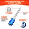 2 pieces magnetic quick-change impact bit holder, 4 inch bit