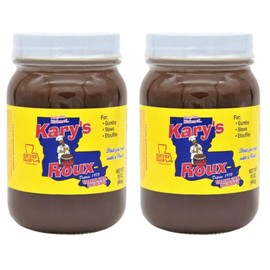Kary's "Original" Roux 16oz (Pack of 2) - Rich and Authentic Cajun Flavor - Best For Gumbo, Stews and Etouffee - Elevate your cooking with the rich and flavorful Kary's Roux