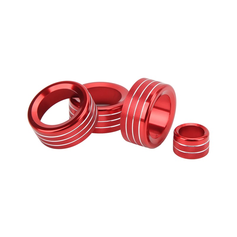 AC Switch Ring Volume Knob Cover Aluminium Alloy Stylish Perfect