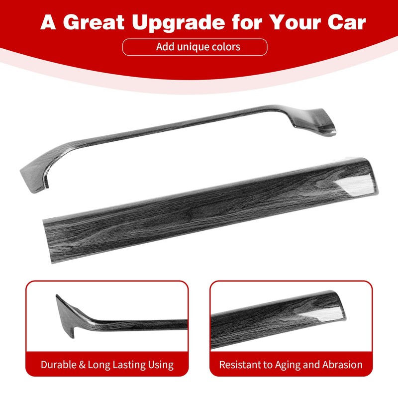 PDKLIN for Silverado Center Console Dashboard Panel Trim Cover for