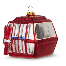 RAZ Imports Ski Lift Gondola Ornament, 3 inches