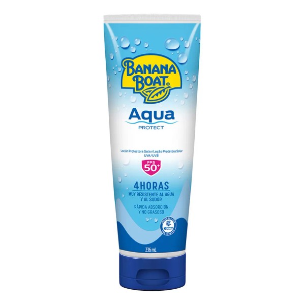 Protector Solar Banana Boat Aqua Protect Locion 50+FPS 236ml