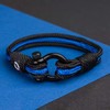 Pulsera de aplicación de la ley, fina línea azul, regalo