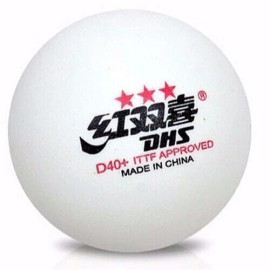 DHS 10x 3 Star DHS Table Tennis Balls D40+ ABS Ping Pong Balls Olympic ITTF approved