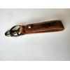THE BIKERZ BUFF LEATHER KEY CHAIN/RING