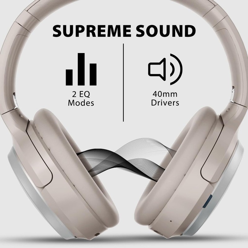 Avantalk Sky Eon - Bluetooth Active Noise-Canceling Headphones for Airplane