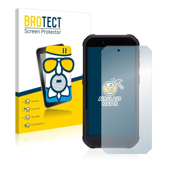 brotect Anti-Glare Glass Screen Protector Matte compatible with SkyCaddie SX550
