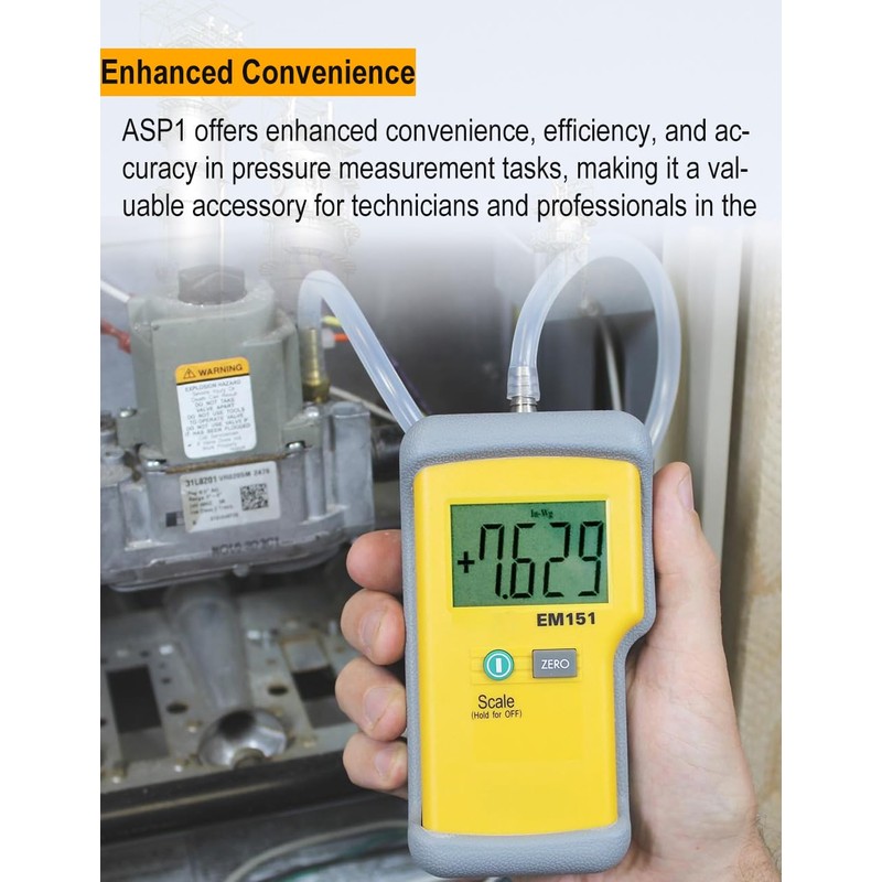 ZIBOO ASP1 Static Pressure Probe (1-Pack)