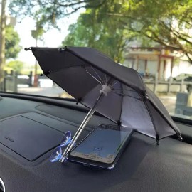 Soporte Para Sombrilla Para Teléfono Celular Para Auto Negro                                                                                          