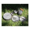 Archi's Titanium Square Chopsticks + Sparking Spoon Set, Plate, Bowl,
