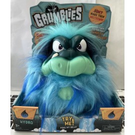 Pomsies Grumblies Hydro Plush Interactive Surfer Toy  BLUE   NEW
