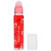Aceite Labial Hidratante Roll-On Transparente Rojo para Labios Secos