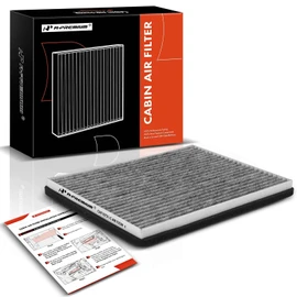 A-Premium Filtro de aire de cabina con carbón activado compatible con Suzuki Grand Vitara 2006-2013, 2.4L 2.7L 3.2L, reemplazo# 9586154J00
