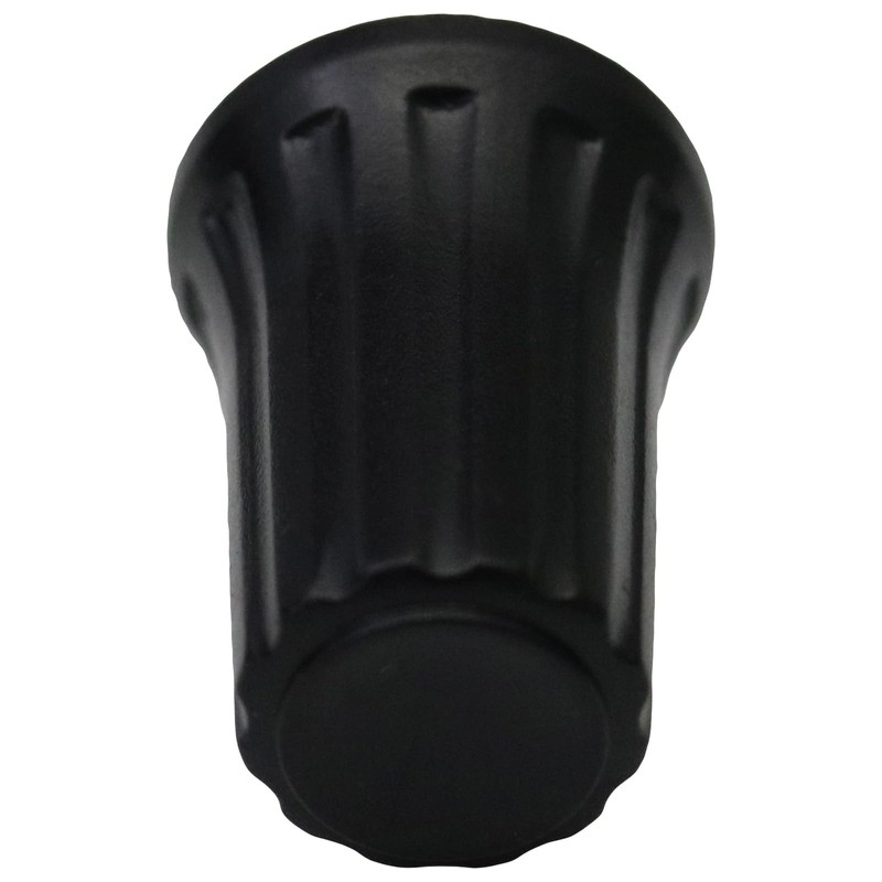 6mm D-Shaft Hole Slim Flared Rotary Encoder Control Knob Without