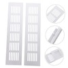 Outanaya 2pcs Aluminum Alloy Cabinet Vent Cover Breathable Mesh Accessory