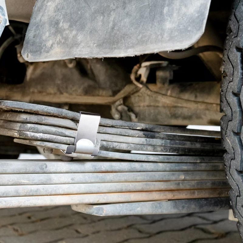 MYZHRE 4 Pcs Stainless Steel 2” Wide Leaf Spring Clamp