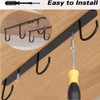 3 Pieces Cup Holder.Coffee Cup Holder for Hanging Under Shelves.Cup