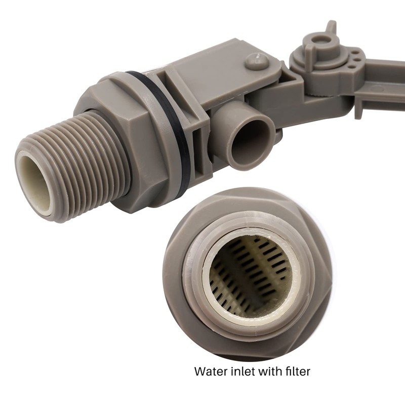MOGOULUA 3/4 Float Valve for Water Bowl Automatic Float Ball
