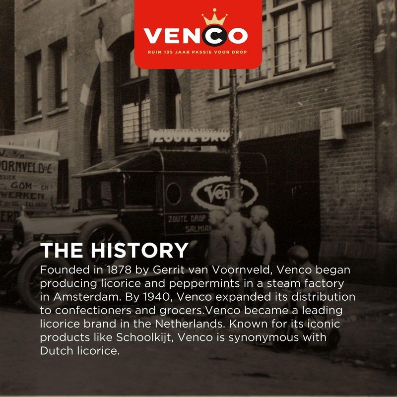 Venco Griotten Licorice Candy - Soft Sweet and Salted Licorice