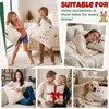 Vijamiy Christmas Throw Pillow Covers Set of 2 Beige 45x45cm