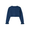 Vertbaudet Girls' Bolero Oeko-Tex, blue