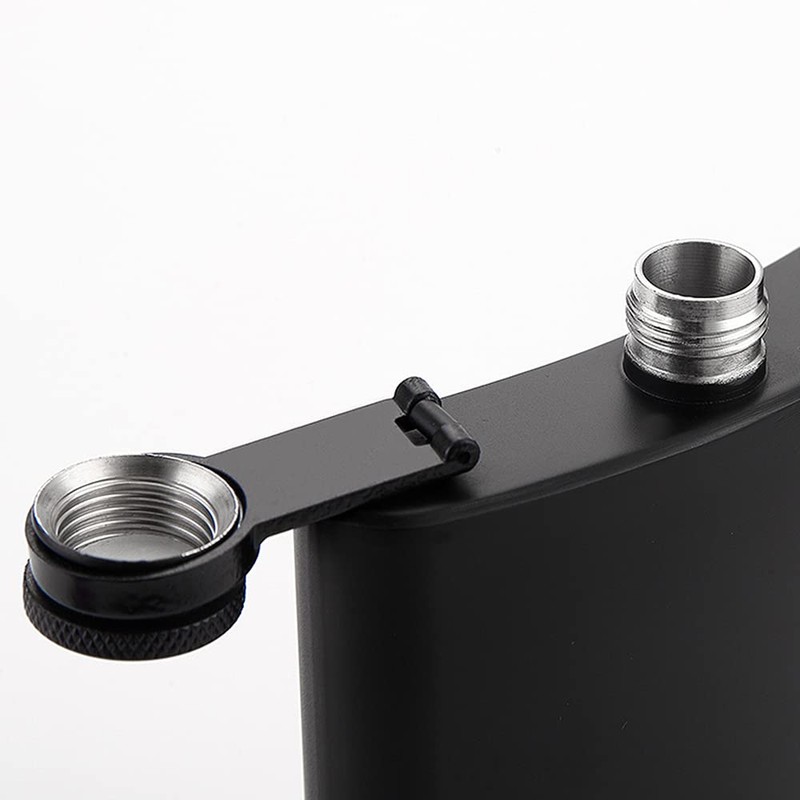 FYL 12 Oz 18/8 Stainless Steel Hip Flask for Liquor