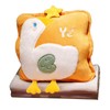 Travel Blanket and Pillow Set Multifunctional Plush Cute Animal Hand