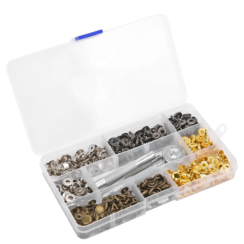 Sewing Buttons Practical Lightweight Iron Snaps Replaceable Clothes Decoration for