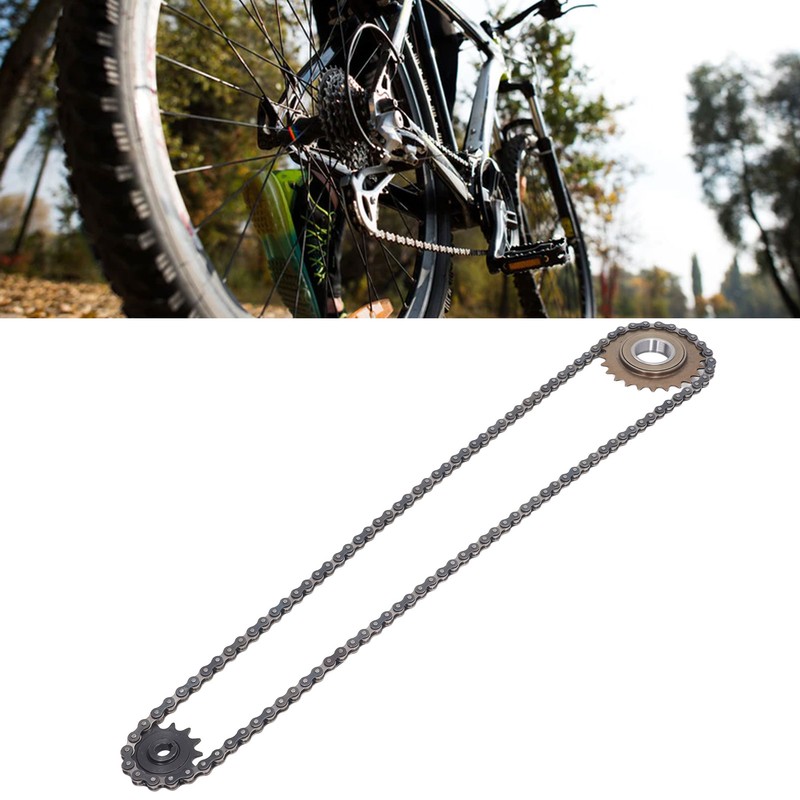 410 Chain Sprocket Kit Steel 114 Link Drive Chain with