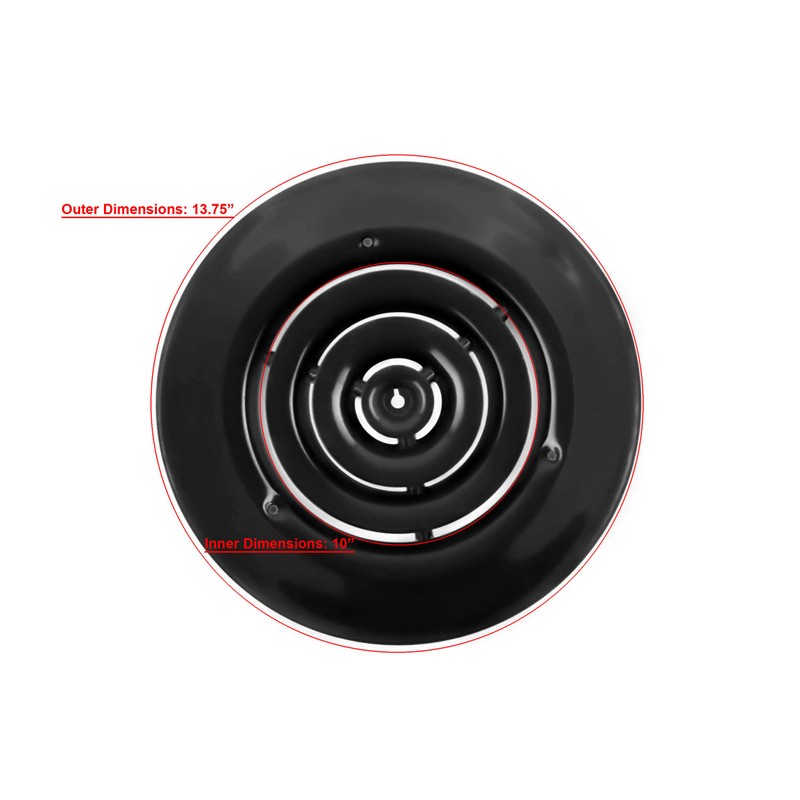 10" Round Ceiling Diffuser - Easy Air Flow - HVAC