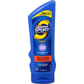 Coppertone Sport Sunscreen SPF 30 Lotion, 7 Fl Oz