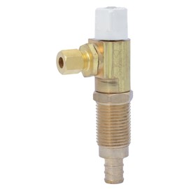 SharkBite 25095A 1/2" PEX Barb x 1/4" Compression Ice Maker Valve