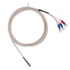 RTD Pt100 Temperature Sensor Probe, Jaybva Waterproof Stainless Steel Thermistor